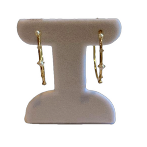 GOLD HOOP EARRINGS